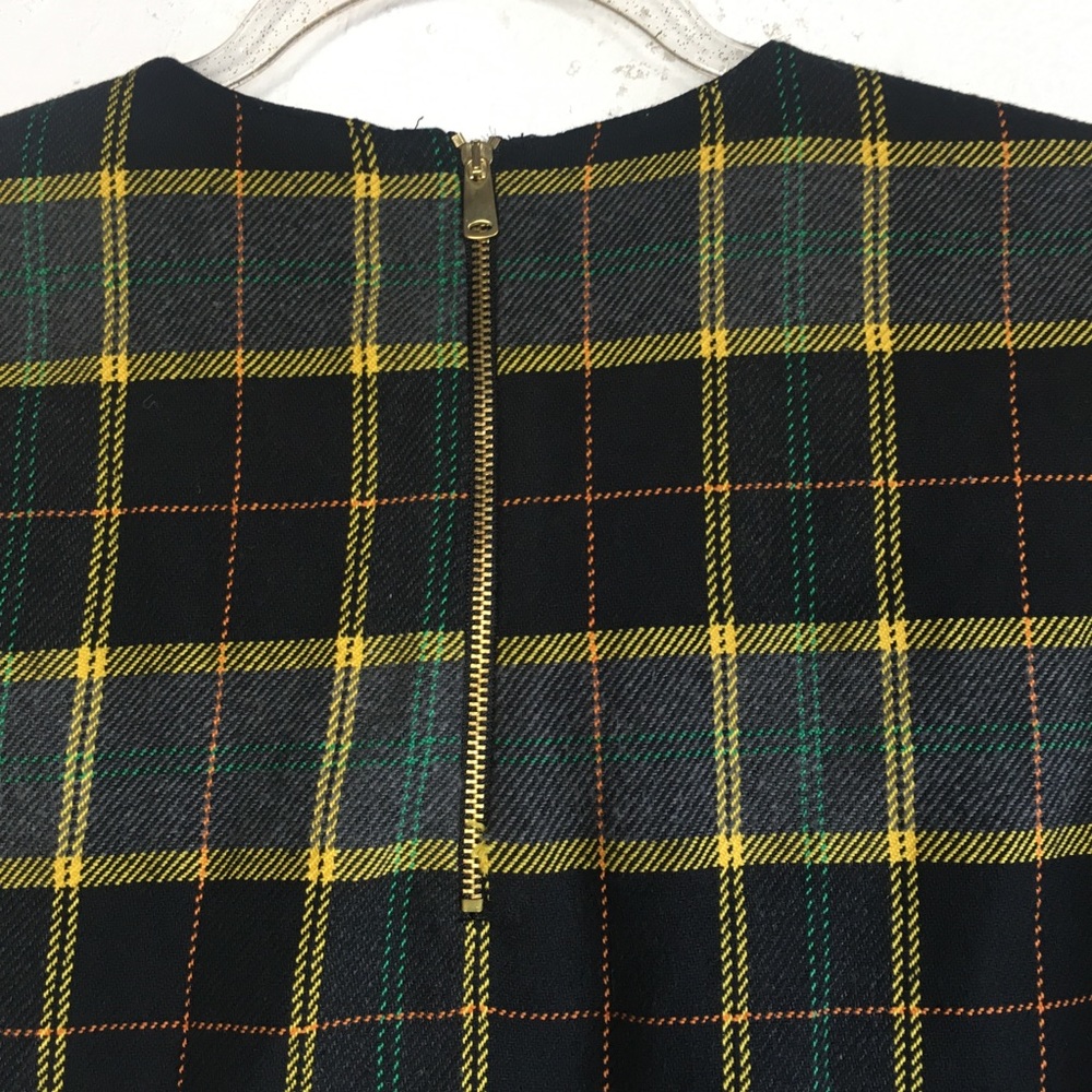 Zara Basic NWT Plaid Tarfan Check Top Size Small - Picture 5 of 7